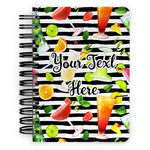 Cocktails Spiral Notebook - 5x7 w/ Name or Text