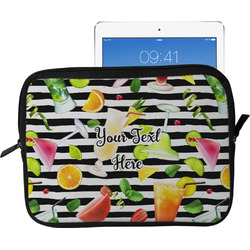 Cocktails Tablet Case / Sleeve - Large (Personalized)