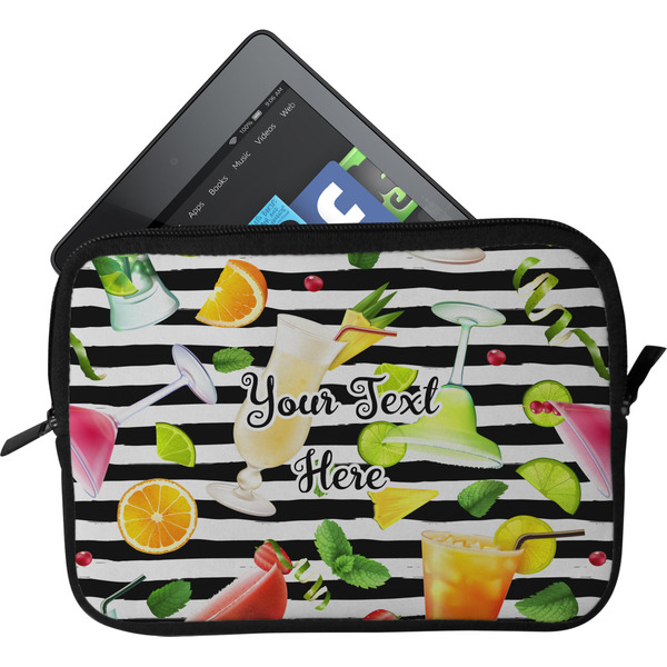 Custom Cocktails Tablet Case / Sleeve - Small (Personalized)