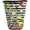 Cocktails Trash Can Black