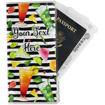 Cocktails Travel Document Holder