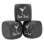 Cocktails Whiskey Stone Set - Set of 3 (Personalized)