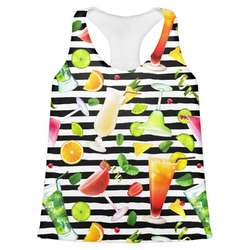 Cocktails Womens Racerback Tank Top - Medium