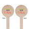 Cocktails Wooden 6" Stir Stick - Round - Double Sided - Front & Back