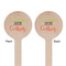 Cocktails Wooden 7.5" Stir Stick - Round - Double Sided - Front & Back