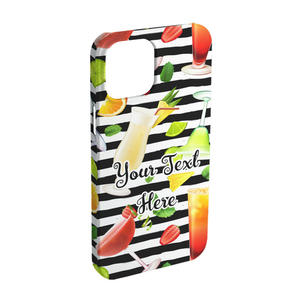 Custom Cocktails iPhone Case - Plastic - iPhone 15 (Personalized)