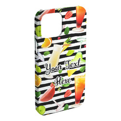 Cocktails iPhone Case - Plastic - iPhone 15 Plus (Personalized)