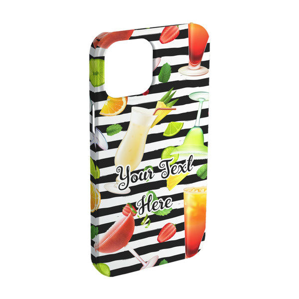 Custom Cocktails iPhone Case - Plastic - iPhone 15 Pro (Personalized)