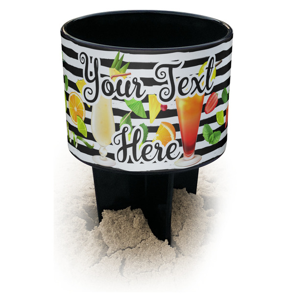 Custom Cocktails Black Beach Spiker Drink Holder (Personalized)