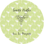 Margarita Lover Multipurpose Round Labels - 1" (Personalized)