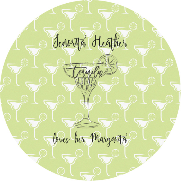 Custom Margarita Lover Multipurpose Round Labels - 1" (Personalized)