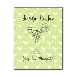 Margarita Lover Wood Print - 11x14 (Personalized)