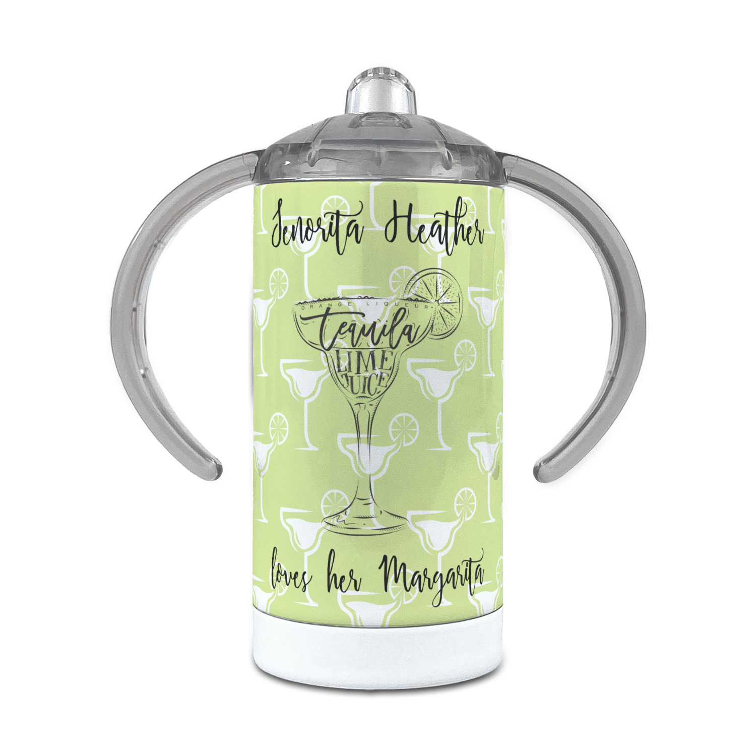 Custom 12 oz Stainless Steel Sippy Cups, Design & Preview Online