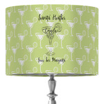 Margarita Lover 16" Drum Lamp Shade - Fabric (Personalized)