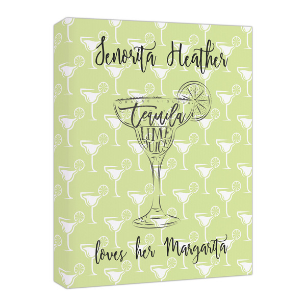 Custom Margarita Lover Canvas Print - 16x20 (Personalized)