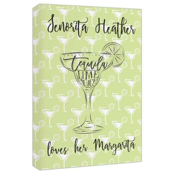 Custom Margarita Lover Canvas Print - 20x30 (Personalized)