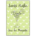 Margarita Lover Wood Print - 20x30 (Personalized)