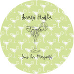 Margarita Lover Multipurpose Round Labels - Custom Sized (Personalized)