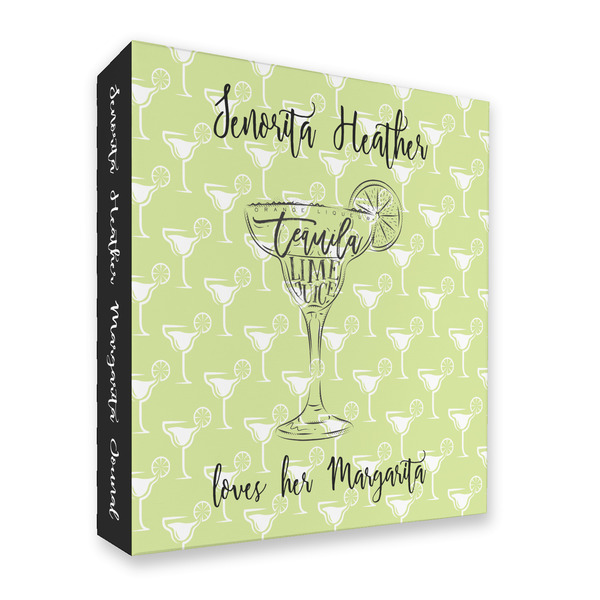 Custom Margarita Lover 3 Ring Binder - Full Wrap - 2" (Personalized)