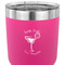 Margarita Lover 30 oz Stainless Steel Ringneck Tumbler - Pink - CLOSE UP