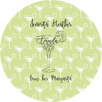 Margarita Lover Multipurpose Round Labels - 5" (Personalized)