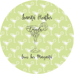 Margarita Lover Multipurpose Round Labels - 5" (Personalized)