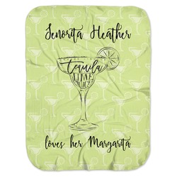Margarita Lover Baby Swaddling Blanket (Personalized)