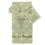 Margarita Lover Bath Towel Set - 3 Pcs (Personalized)