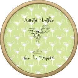 Margarita Lover Cabinet Knob - Gold (Personalized)