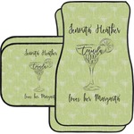 Margarita Lover Car Floor Mats Set - 2 Front & 2 Back (Personalized)