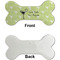 Margarita Lover Ceramic Flat Ornament - Bone Front & Back Single Print (APPROVAL)