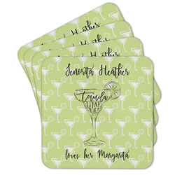 Margarita Lover Cork Coaster - Set of 4 w/ Name or Text