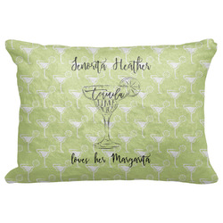 Margarita Lover Decorative Baby Pillowcase - 16"x12" w/ Name or Text