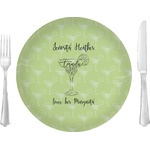 Margarita Lover 10" Glass Lunch / Dinner Plates - Single or Set (Personalized)