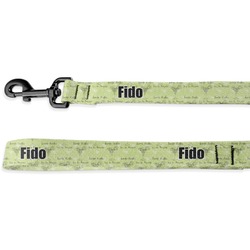 Margarita Lover Dog Leash - 6 ft (Personalized)
