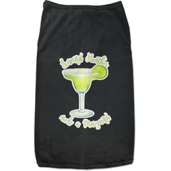 Margarita Lover Black Pet Shirt - S (Personalized)