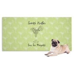 Margarita Lover Dog Towel (Personalized)