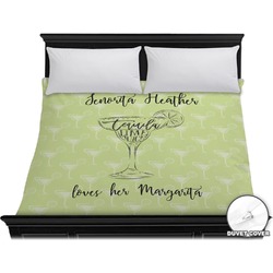 Margarita Lover Duvet Cover - King (Personalized)