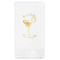 Margarita Lover Foil Stamped Guest Napkins - Front View