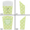 Margarita Lover French Fry Favor Box - Front & Back View