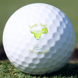 Margarita Lover Golf Balls - Non-Branded - Set of 3 (Personalized)