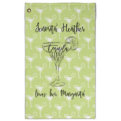 Margarita Lover Golf Towel - Poly-Cotton Blend - Large w/ Name or Text