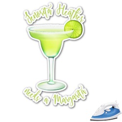 Margarita Lover Graphic Iron On Transfer - Up to 4.5"x4.5" (Personalized)