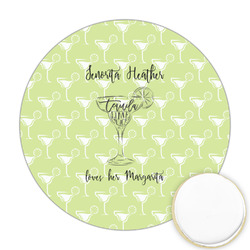 Margarita Lover Printed Cookie Topper - 2.5" (Personalized)