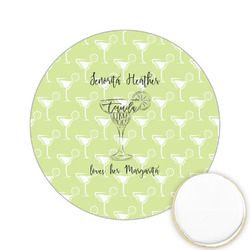Margarita Lover Printed Cookie Topper - 2.15" (Personalized)
