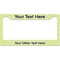 Margarita Lover License Plate Frame Wide