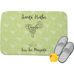 Margarita Lover Memory Foam Bath Mat - 24"x17" (Personalized)