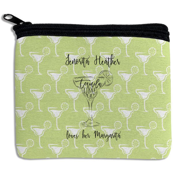 Custom Margarita Lover Rectangular Coin Purse (Personalized)