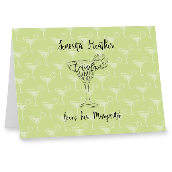 Custom Margarita Lover Note cards (Personalized)