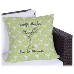 Margarita Lover Outdoor Pillow - 18" (Personalized)
